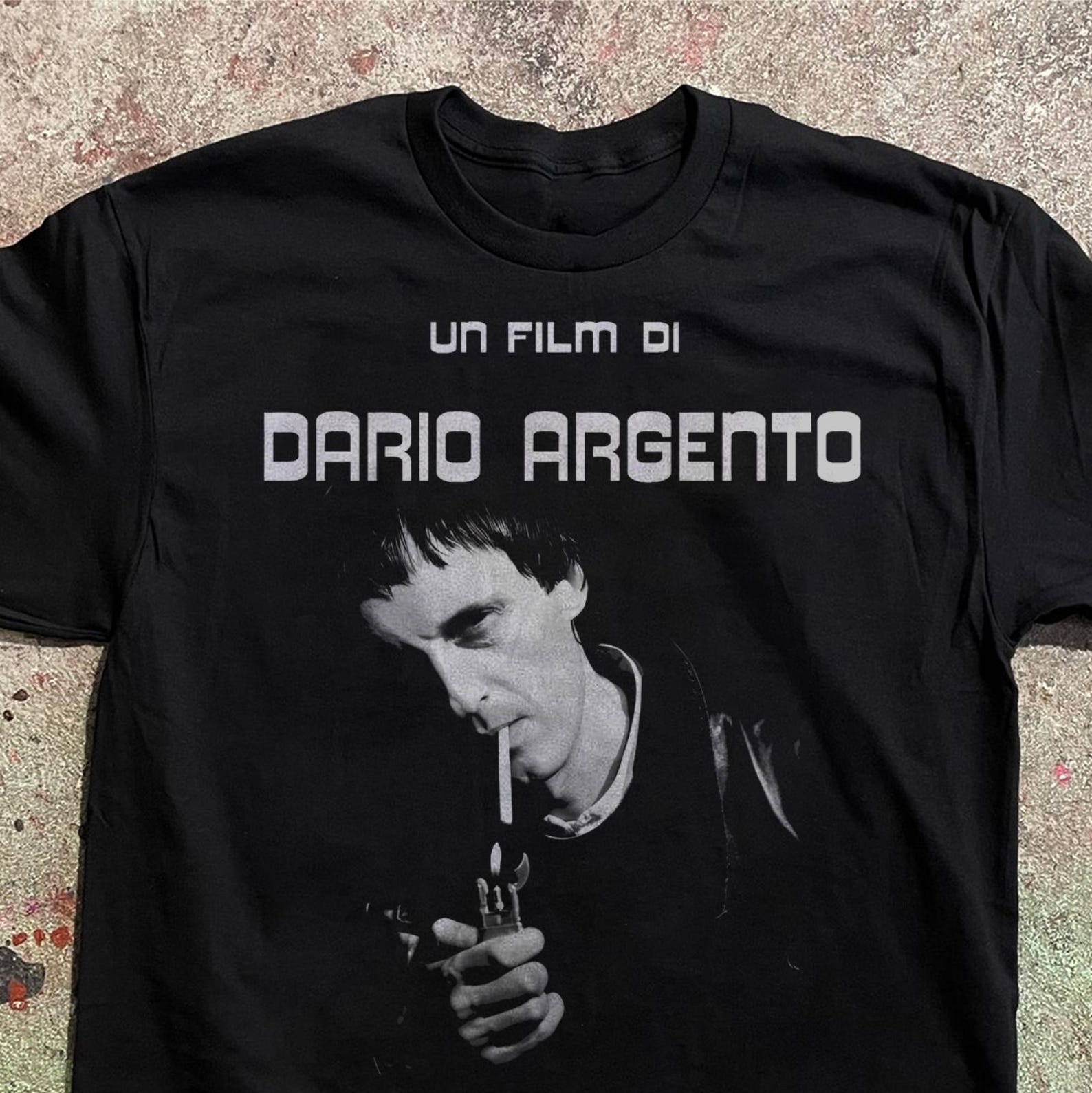 Dario Argento T-Shirt – Italian Horror Giallo Master Tee, Suspiria Director Shirt 4XL