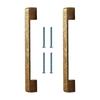 1pair Cupboard Door Knob Zincs Alloy Cabinet Drawer Handle Cupboard Pulls Vintage Furniture Decoration Easy to Install