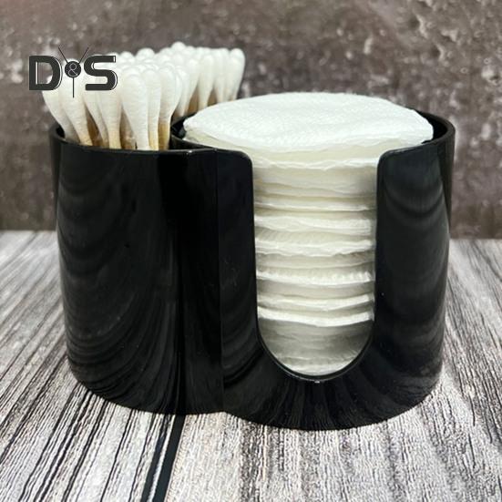 Zahnseide-Spender, Aufbewahrungs-Organizer, große Kapazität, kompakte Größe, Wattepad-Behälter, Badezimmer-Zubehör