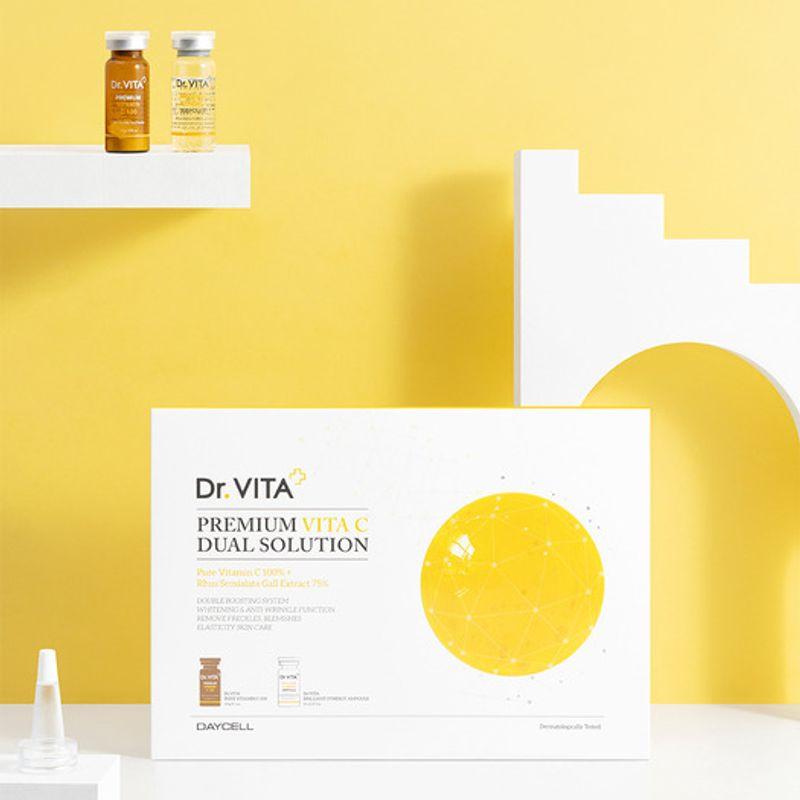 Premium Vita C Dual Solution Set (1.8g + 10ml / 3 pieces)
