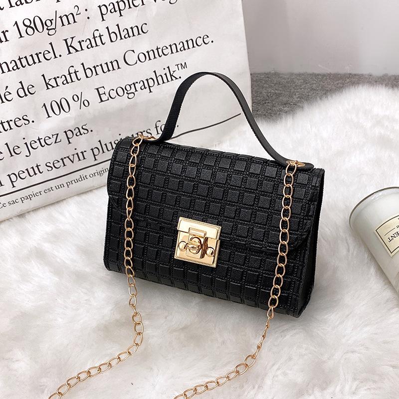 Ladies' 2022 Fashionable Chain Crossbody Handbag - Small Square Design
