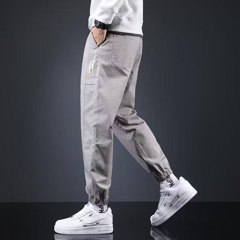 Vielseitige Herren-Freizeit-Jogginghose mit lockerem geradem Bein - 2025 Trendiger Hongkong-Stil