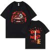 Men's Cotton Top Comfortable Print Short Sleeve Loose T-Shirts Men’s