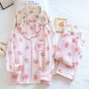 Unifizz Cotton Pajamas with a Cute Floral Long and Gauze Lightweight and This Loungewear Set Includes Pants and a Breathable and and Perfect for