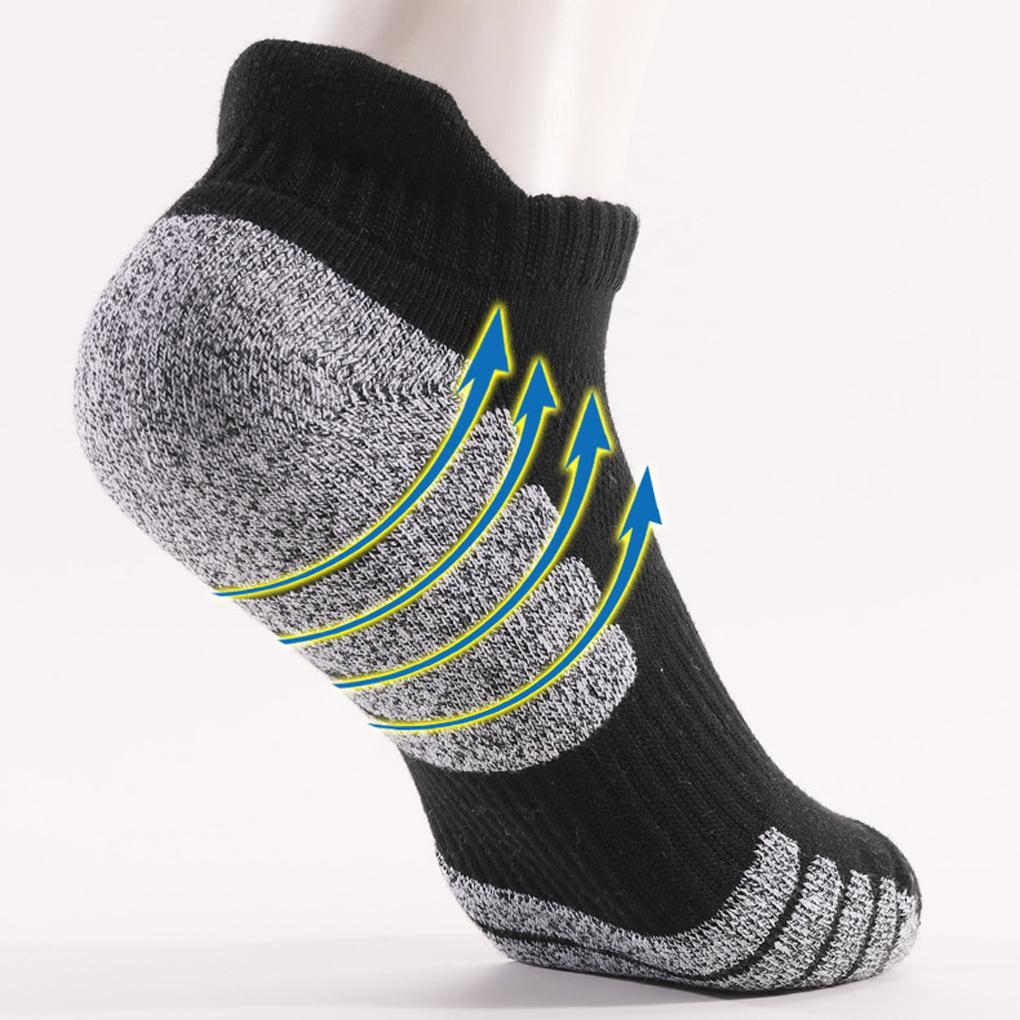 Adults Sports Socks Warm Running Comfortable Soft Men Women Warm Nonslip Elastic Cotton Sock Ankles Feet Accessories