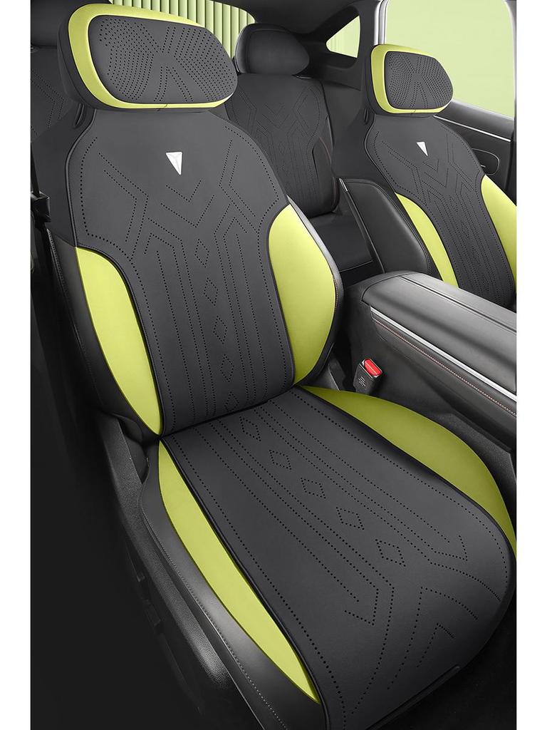 Changan Shenlan S8 All-Season Suede Car Seat Cushion with Ventilation