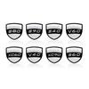 3D Metal Chrome Car Fender Sticker Side Emblem Badge For Volvo V40 V60 S90 V90 S60 S80 XC60 XC40 S80L Logo Auto Accessories