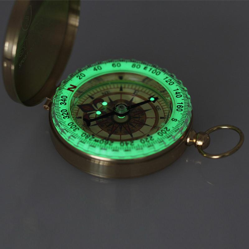 Handheld Compass Pocket Watch Compass Navigation Outdoor Camping Pointing Guides
