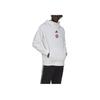 adidas Manchester United Piłkarska Seria Rekreacyjna Nadruk Logo Bluza z Kapturem z Długim Rękawem Męska bluza Biała HE6643