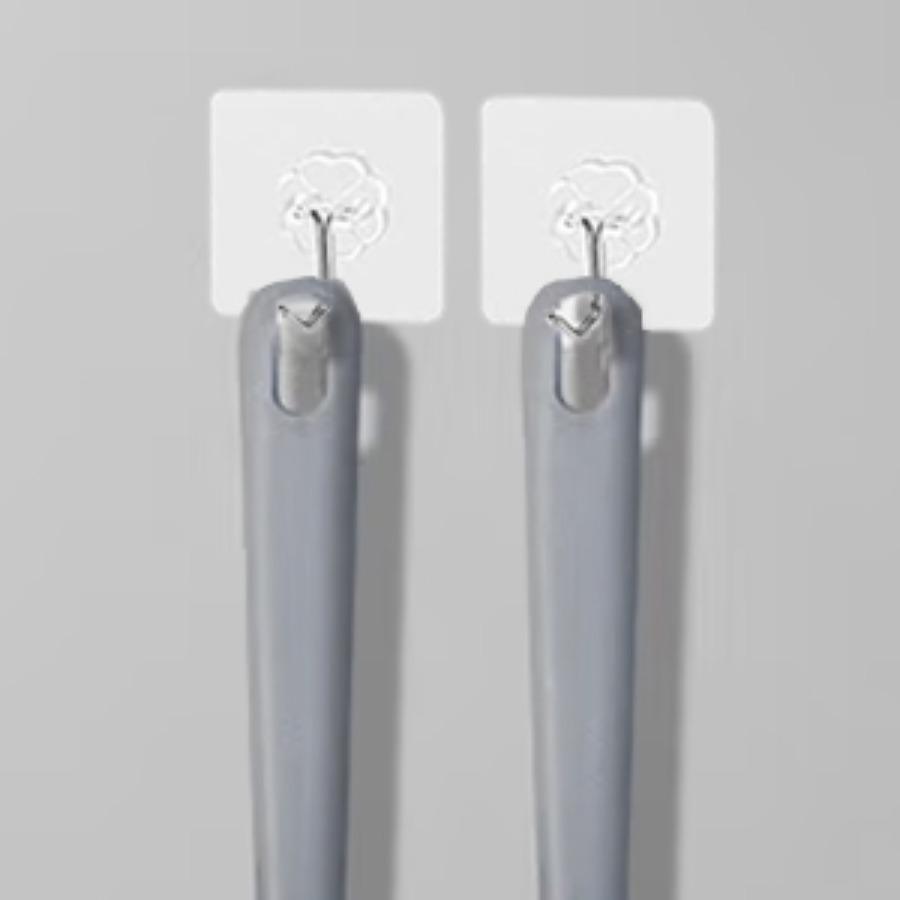 1/2pcs Long Toe Seam Scrubbing Brush Multifunctional Rubbing Foot Tool Soft Ash Wash Feet Remove Dead Skin Itching Exfoliating