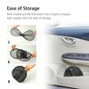 New! 2pcs Car Window Screen Sun Shade Mesh Cover Windshield Sunshade Visor With Suction Cups Summer Auto