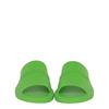 Salvatore Ferragamo Giuneva Slides Embossed Green