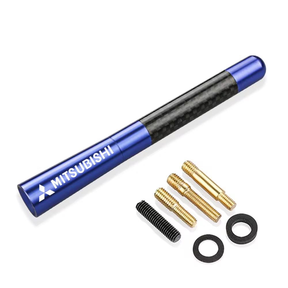 

12см Автомобільна антена для радіо для Mitsubishi Outlander Lancer EX ASX Pajero Sport L200 Colt Eclipse Антена Ralliart Triton Аксесуари синій