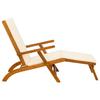 Adjustable and Foldable Sun Lounger Set 2 Pcs 55 X 146 X 91 Cm