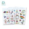 Proud Day Waterproof Rainbow Sports & Camouflage Tattoo Stickers for Arm and Face