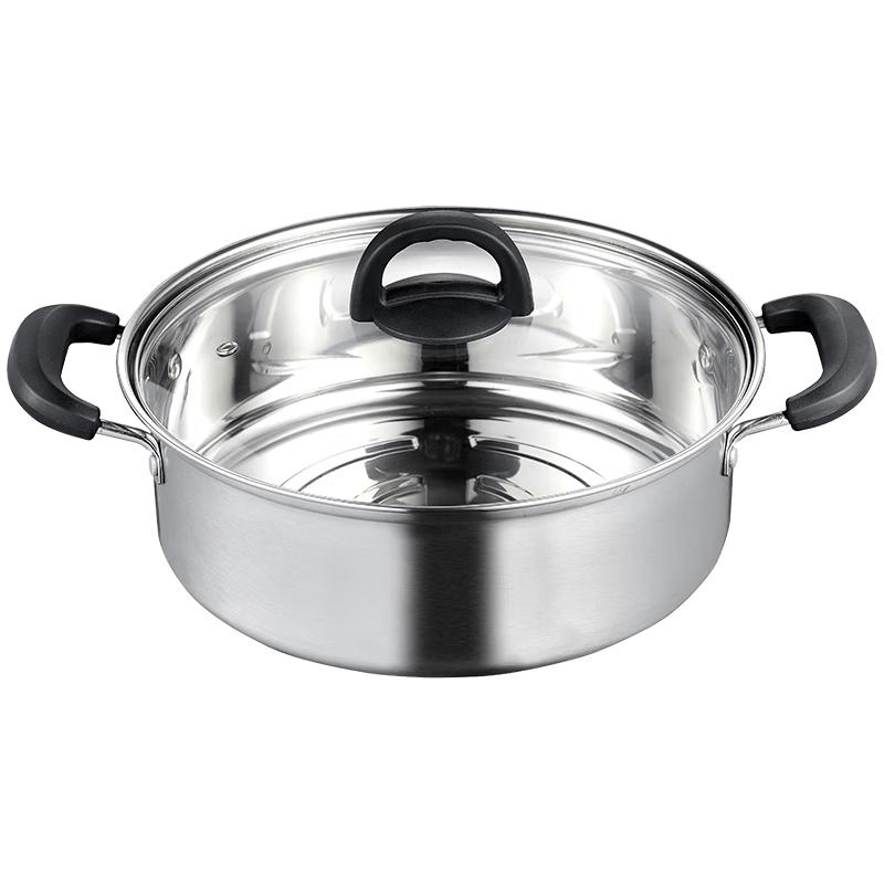 KEGOO Thickened Stainless Steel Multi-Stove Hot Pot