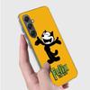 F-Felix the Cats Funny Phone Case for Samsung A16 A26 A36 A56 A17 A37 A57 A07 A06 A02S A03 A04S A05S Galaxy Note 20 10 A50S A71