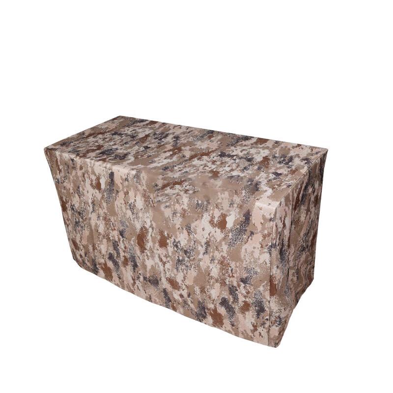 Portable Camouflage Three-Sided Table Cover