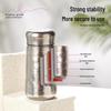 Pure Titanium Slim Waist Insulated Tumbler - Compact Tea & Water Separation Cup