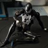 15cm Anime CT Mafex147 SPIDER-MAN BLACK COSTUME Articulated Action Figures Model Package Desktop Decor Fashionable Playthings Present Collection