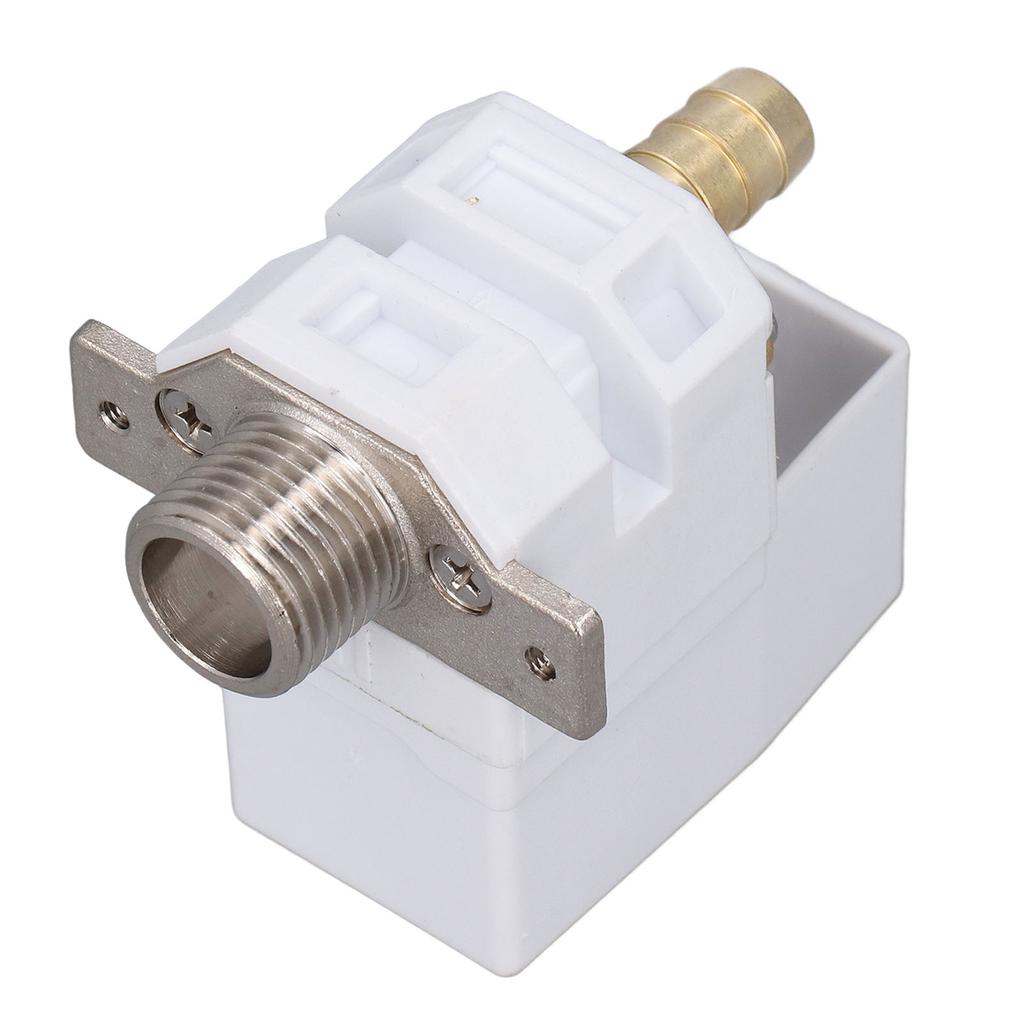 Solenoid Valve DC 12V G1 2 Male Thread Water Inlet Flow Switch Temperature Resistant for Water Dispenser Washing Machine