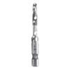 Compound Deburring Drill and Tap Bit Set High Speed Steel Quick Replacement Step Processing Rustproof Suitable for Aluminum