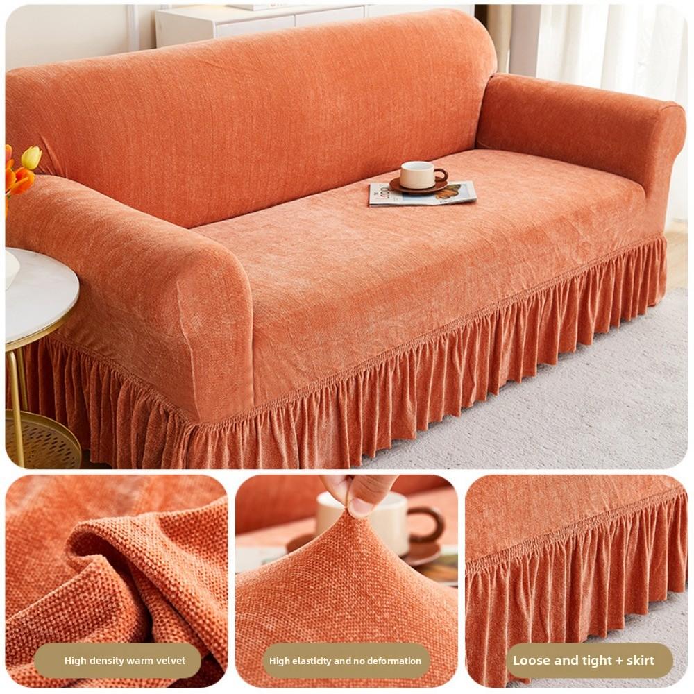 Chenier Thickened Sofa Cover All-inclusive Universal Cover Non-slip and Dust-proof Armrest Sofa Cover