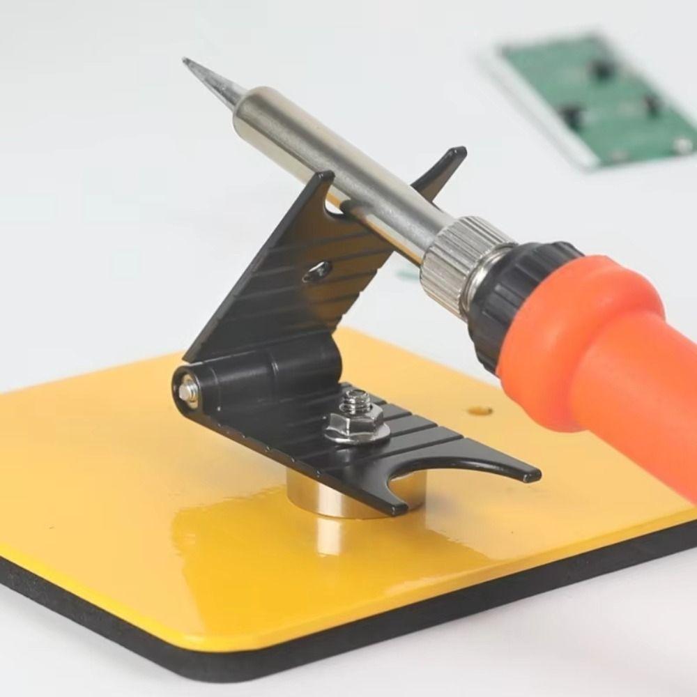 Mini Magnetic Soldering Table Portable Handle Holder Stand Placement Stand Soldering