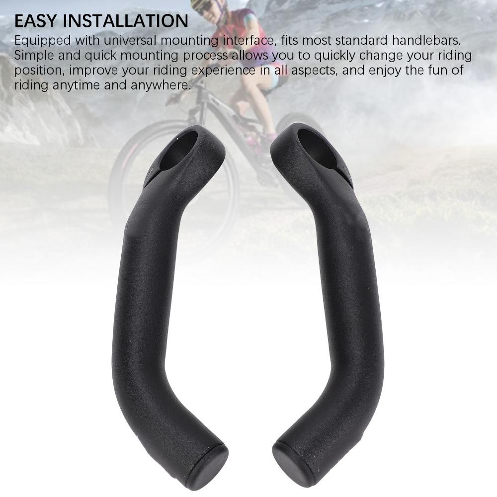 1 Pair Aluminum Alloy Bike Bar End Lightweight Bike Bar Extender End  Bike Upgrade Part