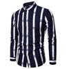Men's New Casual Striped Long Sleeved Seasonal Shirt