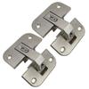 Heavy Duty Cabinet Hinges Zinc Alloy Adjustable Mechanism Stainless Steel Hinges Load-Bearing Standard Size