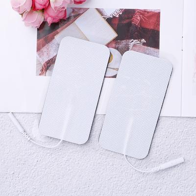 2Pcs Elektrode Patches Für Massager Physiotherapie Selbst Klebe Patch 5*10Cm