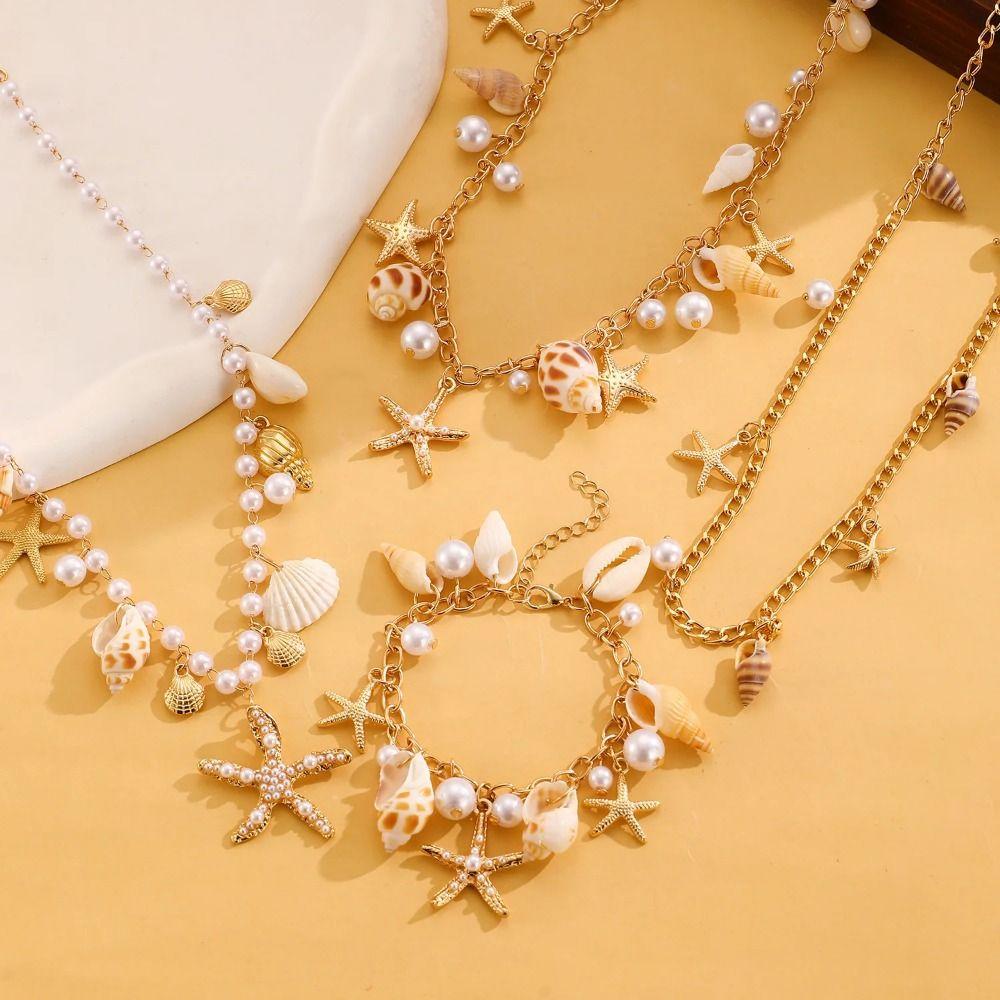 Bohemian Beach Waist Chain Shell Body Chain Jewelry  Beach Accessories