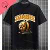 UnisexS Zombie Bee Apocalypse Graphic TShirt with Creepy Undead Horror Design Black Pure Cotton Shortsleeve Tee Outdoor Clothing