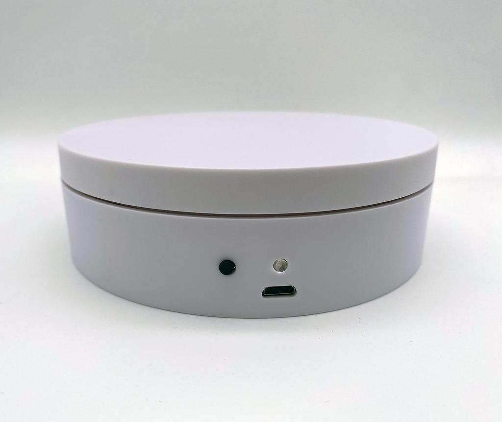 12cm Electric Dual-Use Rotating Display Stand for Photography