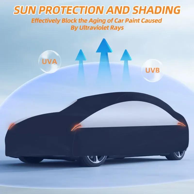 BAQH9 Waterproof Car Cover Outdoor Cars Covers Dust Snow Sun UV Auto Full Cover Protection Universal For Mercedes-Benz CLA Series C118