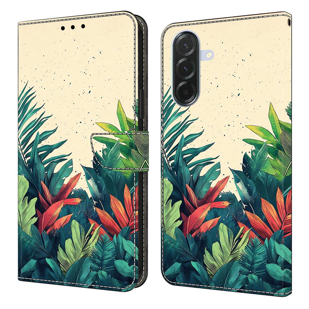 For Samsung Galaxy A56 5G/A36 5G Wallet Case Pattern Printing PU Leather Flip Stand Phone Cover
