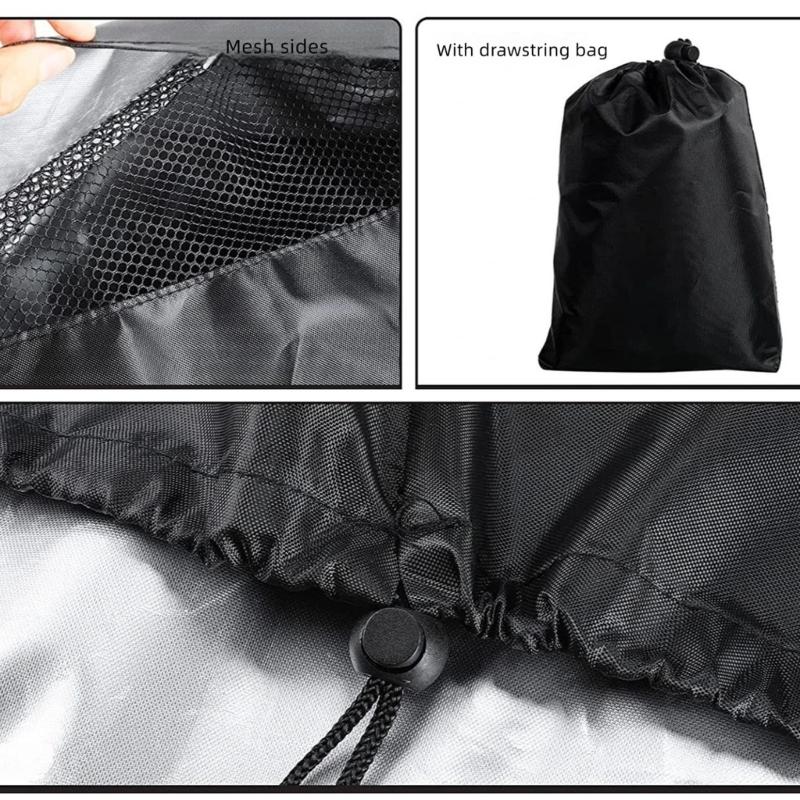 Pool Robot Cover for Garage or Poolside Storage, Access Opening, Top Handle and Lower Cord for Cleaner Storage Coverage Daily Uses