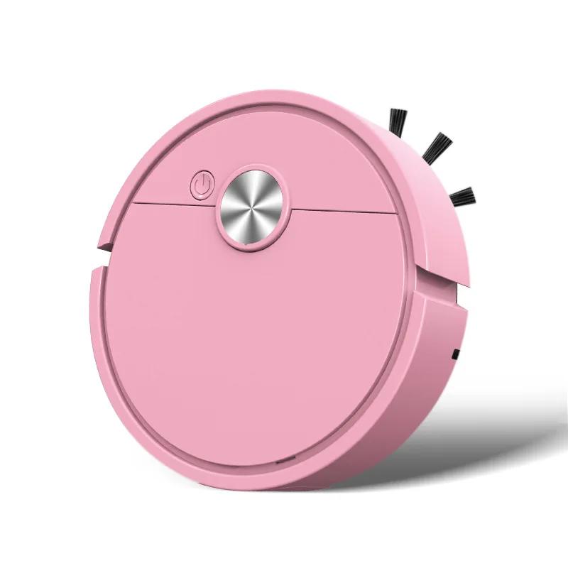 3 In 1 Robot Vacuum Rechargeable Vacuum Mop Robot Strong Suction Compact Cleaning Machine for Pet Hair Stubborn Dirt