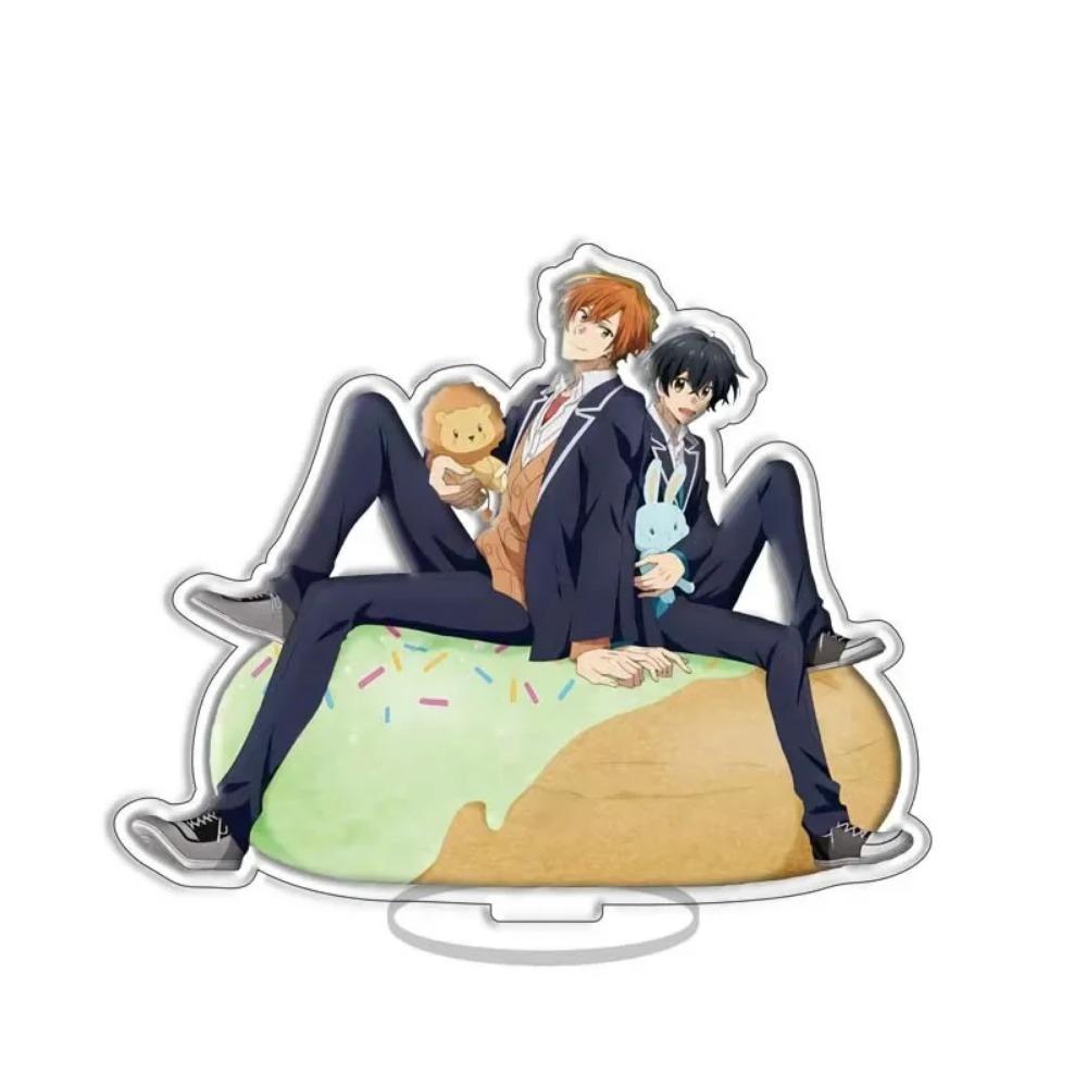 Anime Sasaki and Miyano Acrylic Stand Model Figure Cosplay Standing Plate Desktop Display Toy Fans Collection Gift
