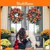 Festive Thanksgiving Day Christmas Wreath Ornament Home Decoration