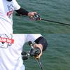 Fishing Rod and Fishing Reel Combo for Lure Fishing Baitcasting Reel Fresh/Salt Water Fishing Tackle