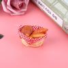 1:Miniatury 12 Doll House Food Košík na chléb Dětská zábavná hračka Dárková dekorace