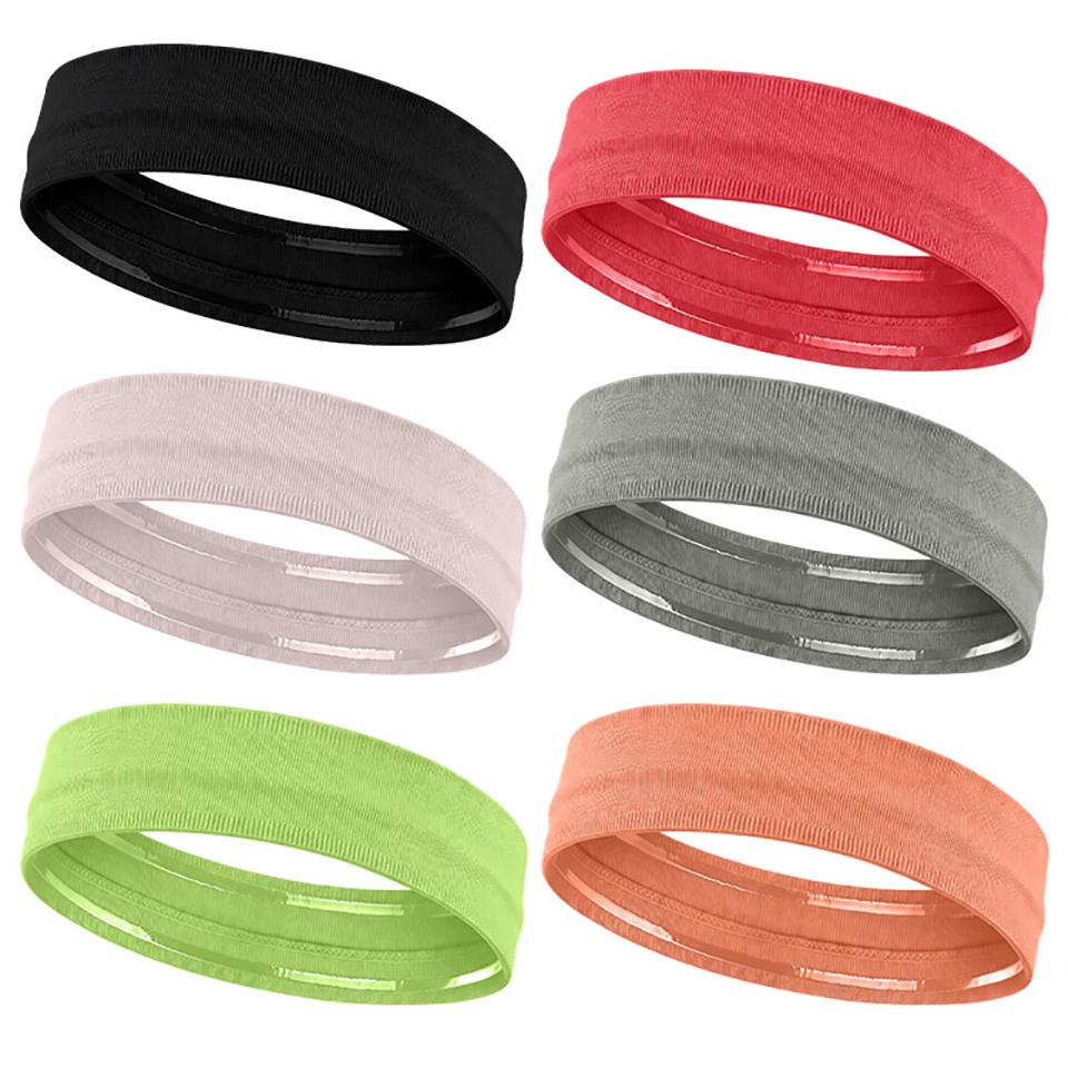 1Pcs Cycling Running Headband Lightweight Breathable Moisture Wicking Sweat Absorbent Seamless Nylon Sports Band Unisex