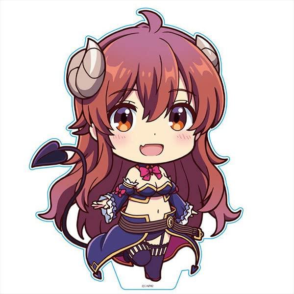 

Machikado Mazoku Acrylic Figure Shadow Mistress Yuko Crisis Management Form 2-Chome DekaPuniKore! Ver.