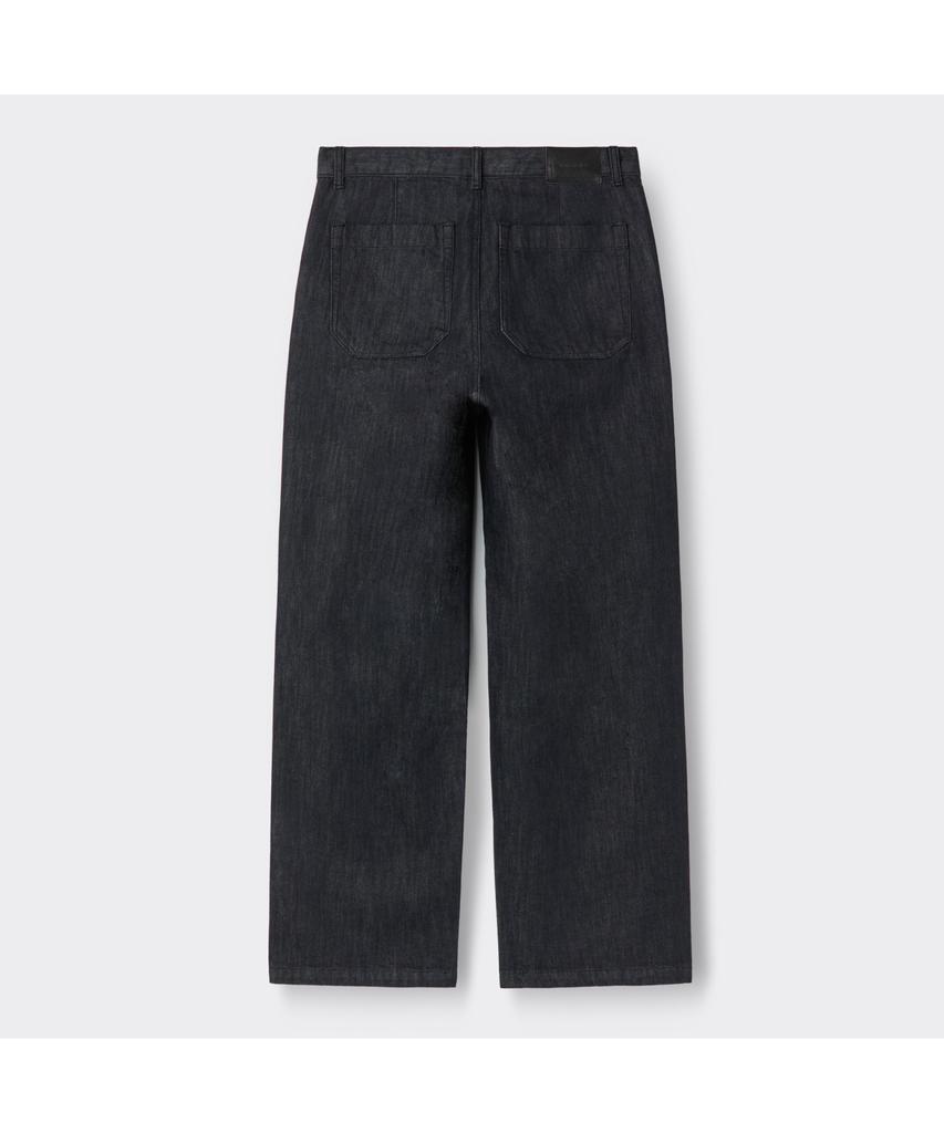 Keoseuuteommellou Blue One Tuck Jeans Cwpam26389Bux