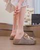 Fashion Slippers Women's Outer Wear Summer New Velcro One-word Casual Roman Women's Platform Shoes 55020-6
