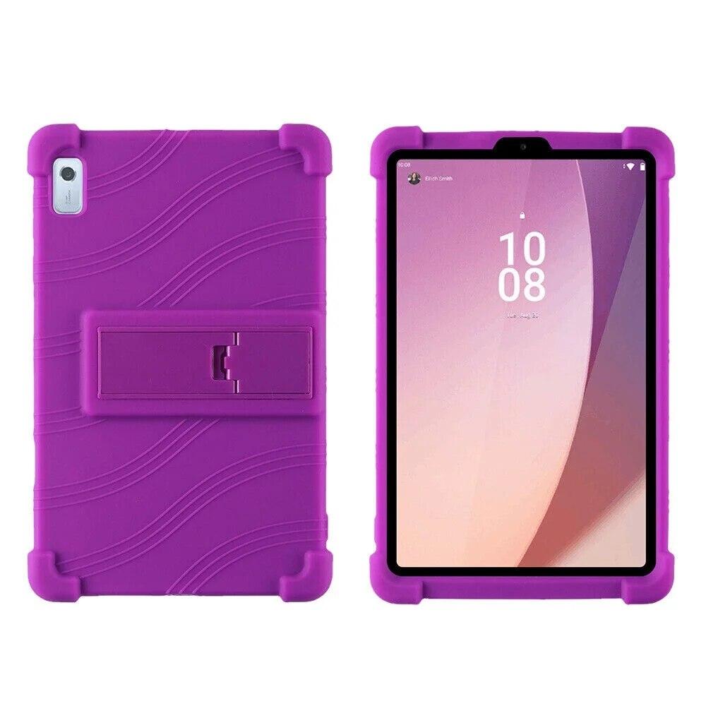 For Tab M8 4th Gen TB-300FU/XU Shockproof Kid Soft Silicone Stand Case Cover For Lenovo Tab M9 HD TB-310FU/XU9 9.0