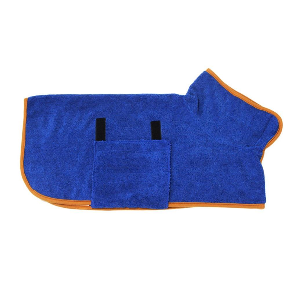 Quick-drying Pet Cape Bathrobe Absorbent Microfiber Dog Bathrobe Corgi Border Animal Husbandry Home Clothes
