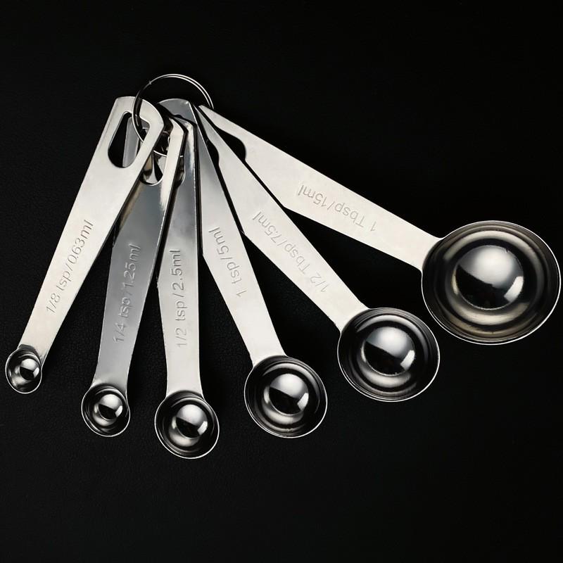 Stainless Steel Measuring Cups and Spoons Set for Baking and Cooking